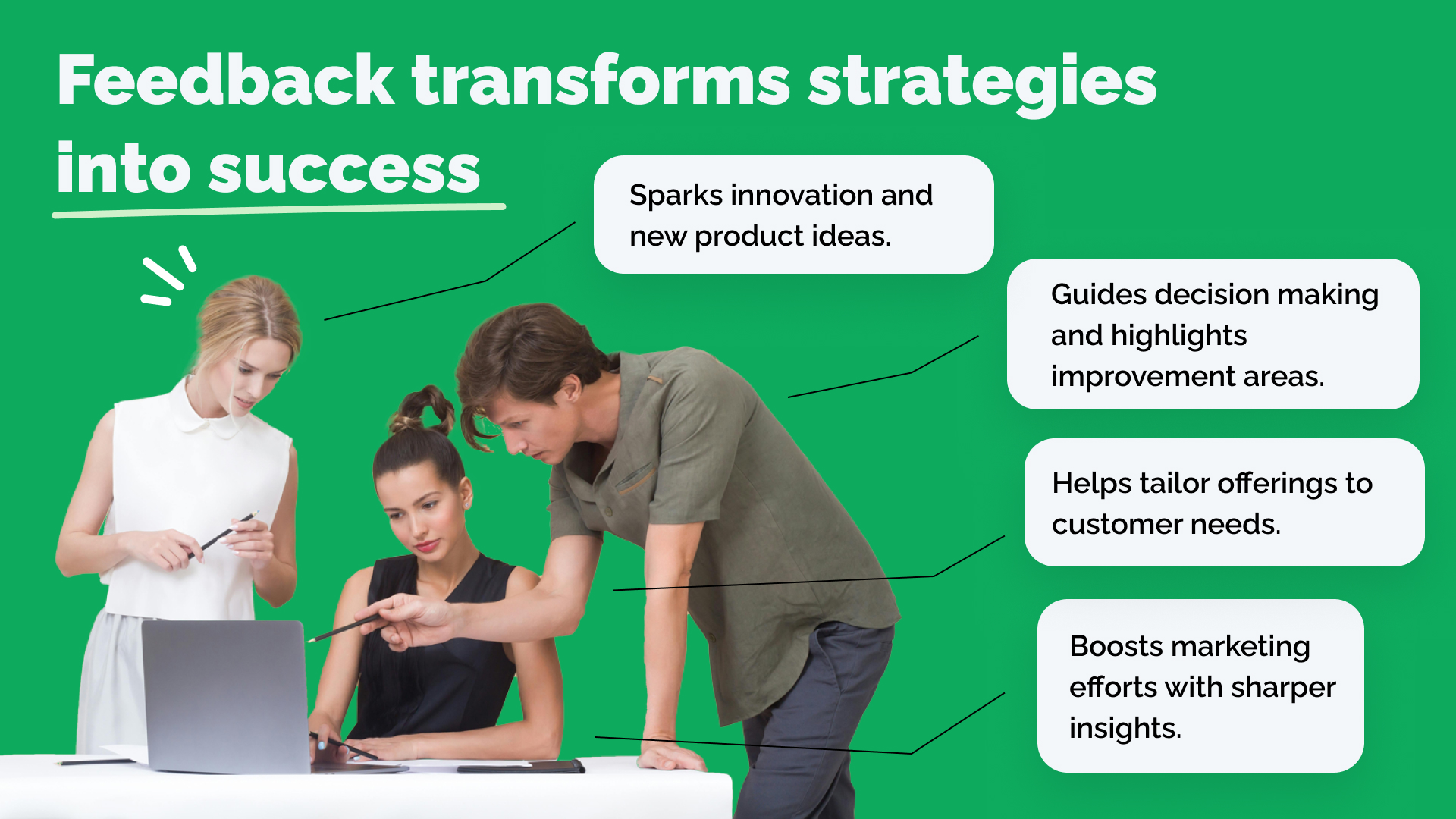 Infographic_Feedback transforms strategies into success